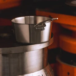 CRISTEL Casserole inox brossé