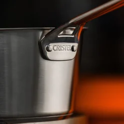 CRISTEL Casserole inox brossé