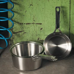 CRISTEL Casserole inox brossé