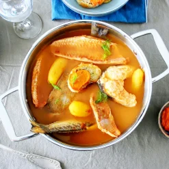 CRISTEL Faitout inox et couvercle en verre