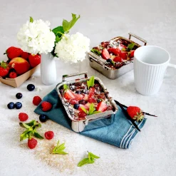 CRISTEL Mini plat à four inox - 10 cm