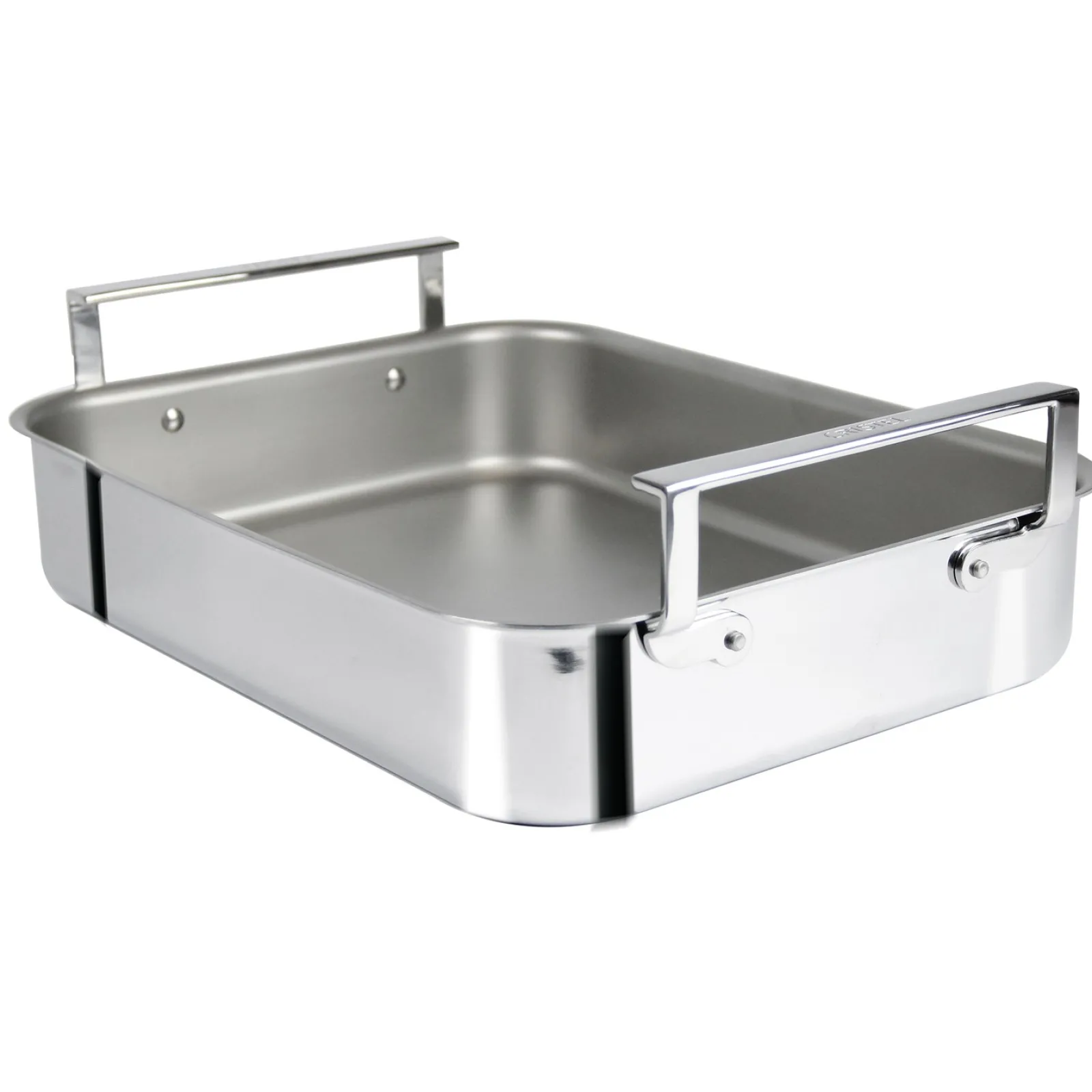 CRISTEL Plat à four inox 40 cm - sans accessoires