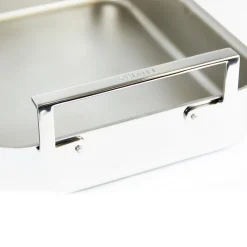 CRISTEL Plat à four inox 40 cm - sans accessoires