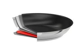 CRISTEL Poêle ovale inox - anti-adhésif Exceliss