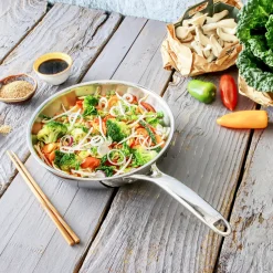 CRISTEL Poêle sautoir inox