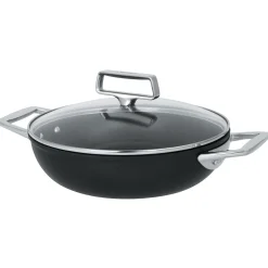 CRISTEL Sauteuse aluminium à anses fixes avec couvercle