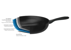 CRISTEL Sauteuse aluminium avec couvercle