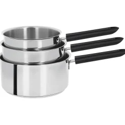 CRISTEL Set de 3 casseroles inox
