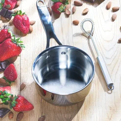 CRISTEL Série de 3 casseroles inox