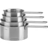 CRISTEL Série de 4 casseroles inox Strate Fixe