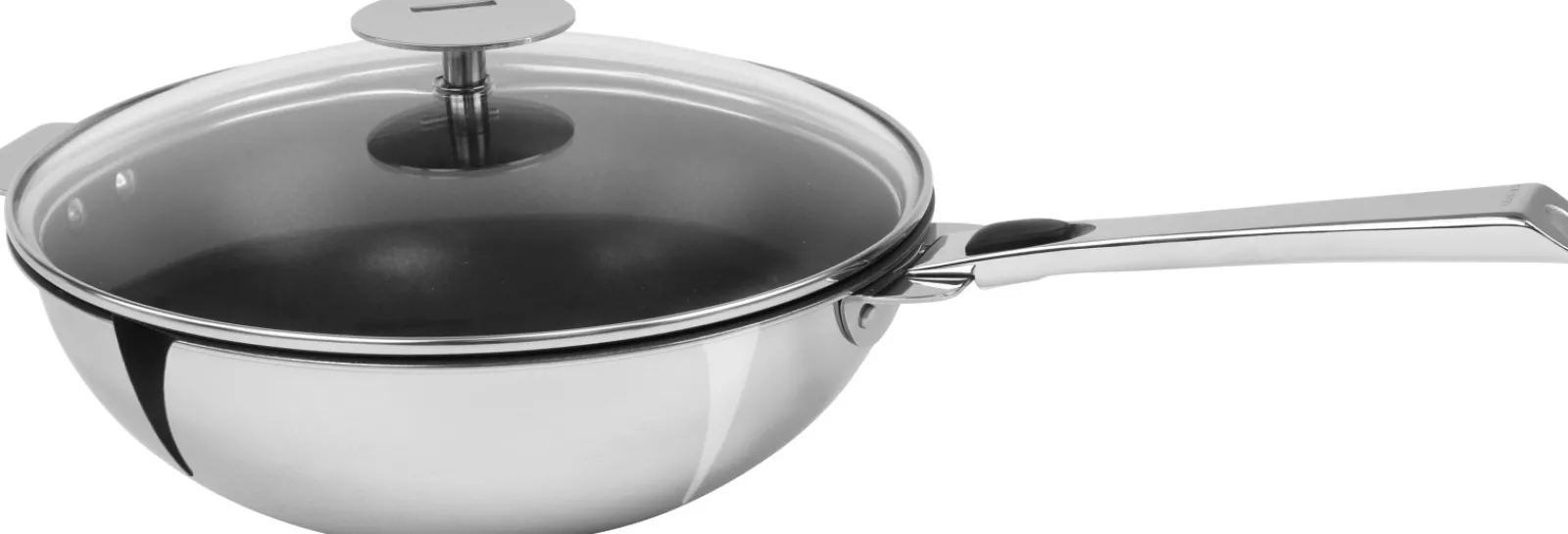 CRISTEL Wok inox - anti-adhésif Exceliss
